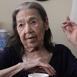 Meal recipient Estelle