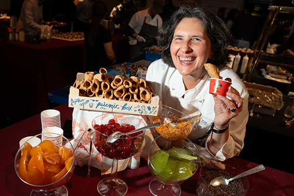 Silvana Vivoli at Chefs' Tribute to Citymeals