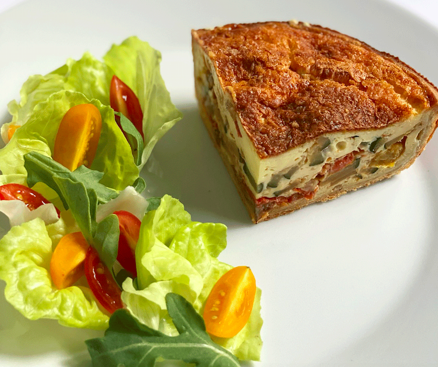 Summer Vegetable Quiche