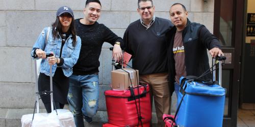 Citymeals volunteers. 