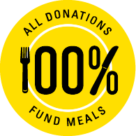 100% of all donations fund meals